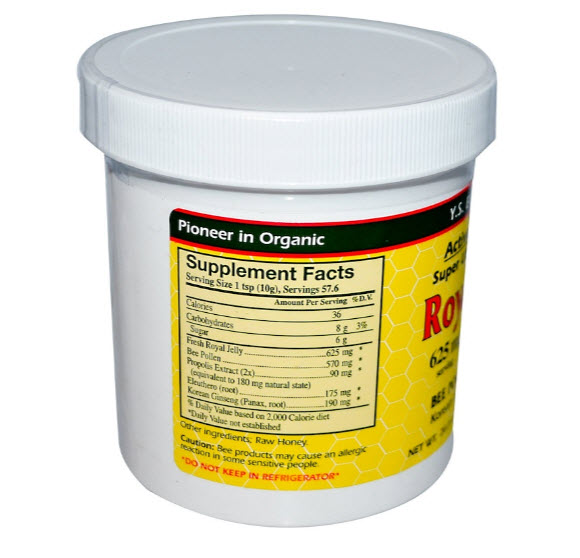 Y.S. Eco Bee Farms, Royal Jelly, 20.3 oz (576 g)