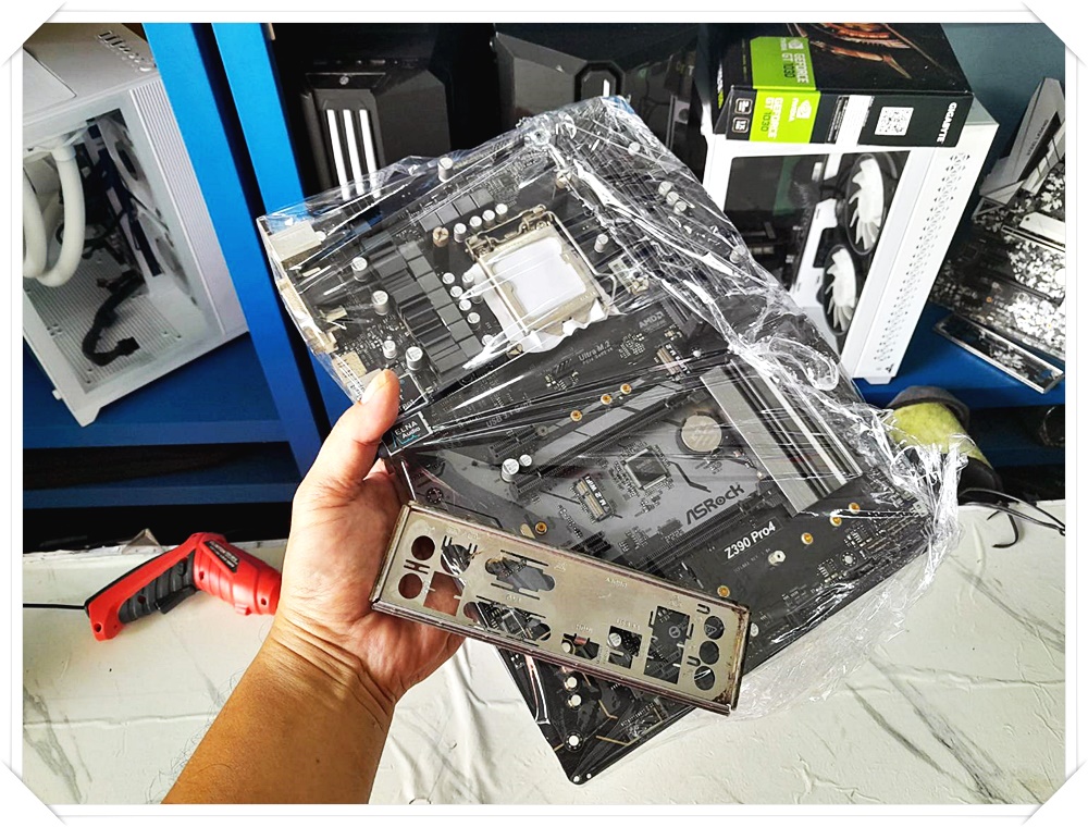 (* มือ2 ) MB 1151 ASROCK Z390 Pro4 สำหรับ GEN8 GEN9