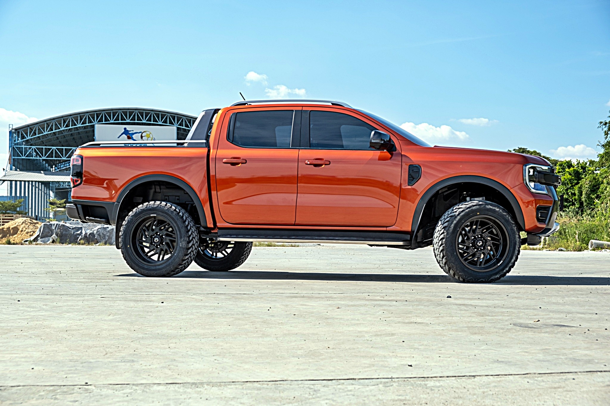 Ford wildtrak nextgen จองคิวมาจาก ภูเก็ต ทำทรงเมกา ครบชุดที่ STEP9