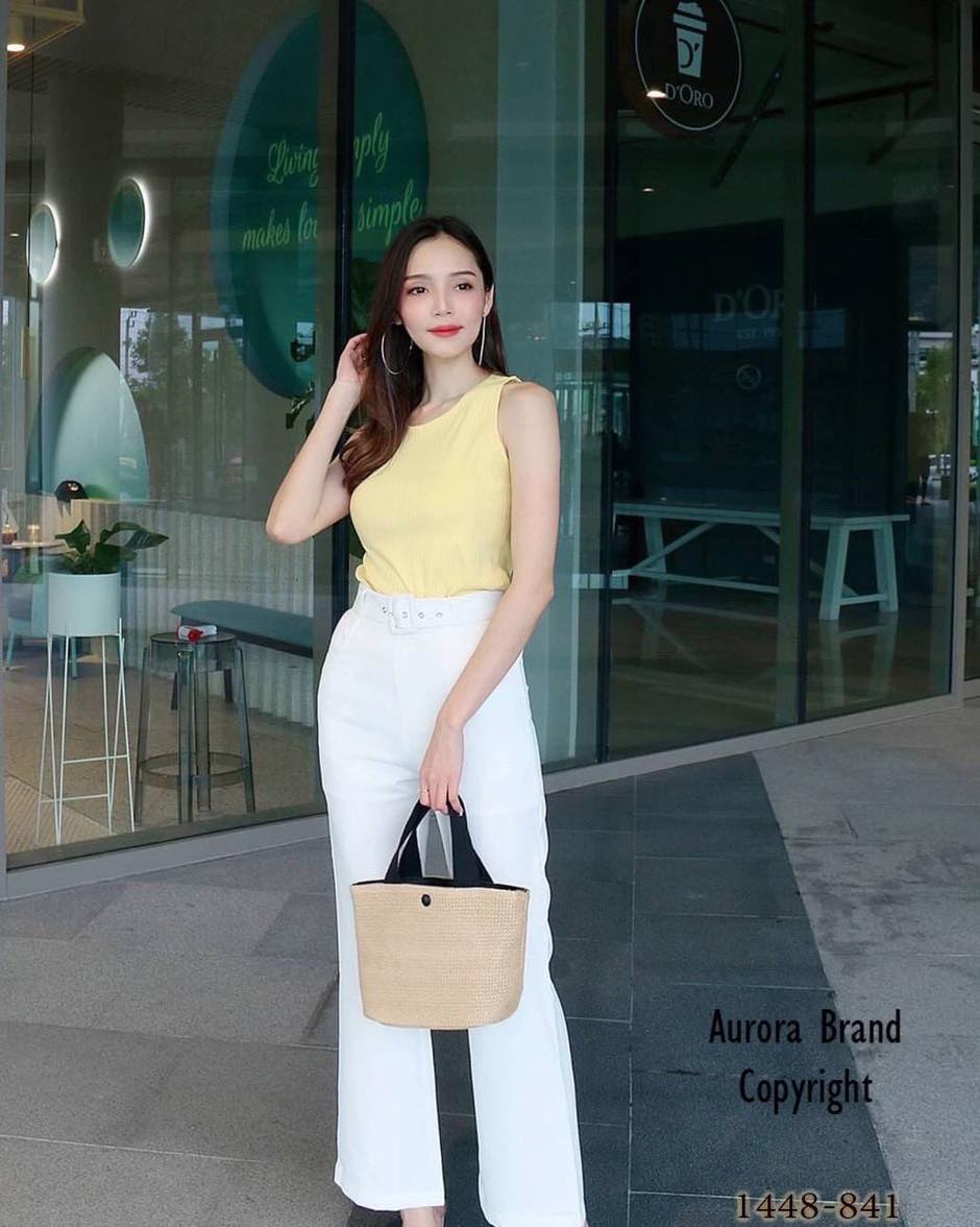 Setเสื้อผ้ายืดสีสันสดใส เนื้อผ้ายืดหยุ่นอย่างดี สวยคุ้มฝุดๆ