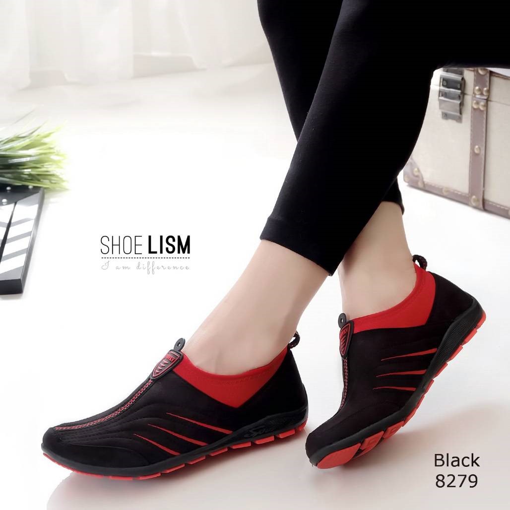 รองเท้าผ้าใบไร้เชือก