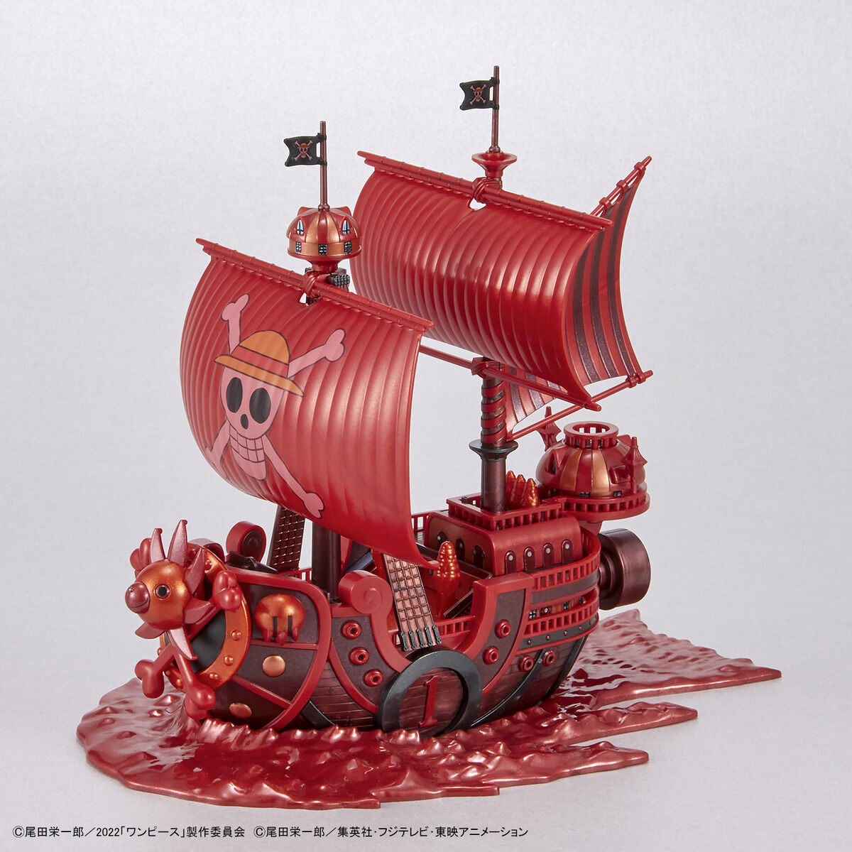 GRAND SHIP COLLECTION THOUSAND SUNNY COMMEMORATIVE COLOR VER OF FILM RED