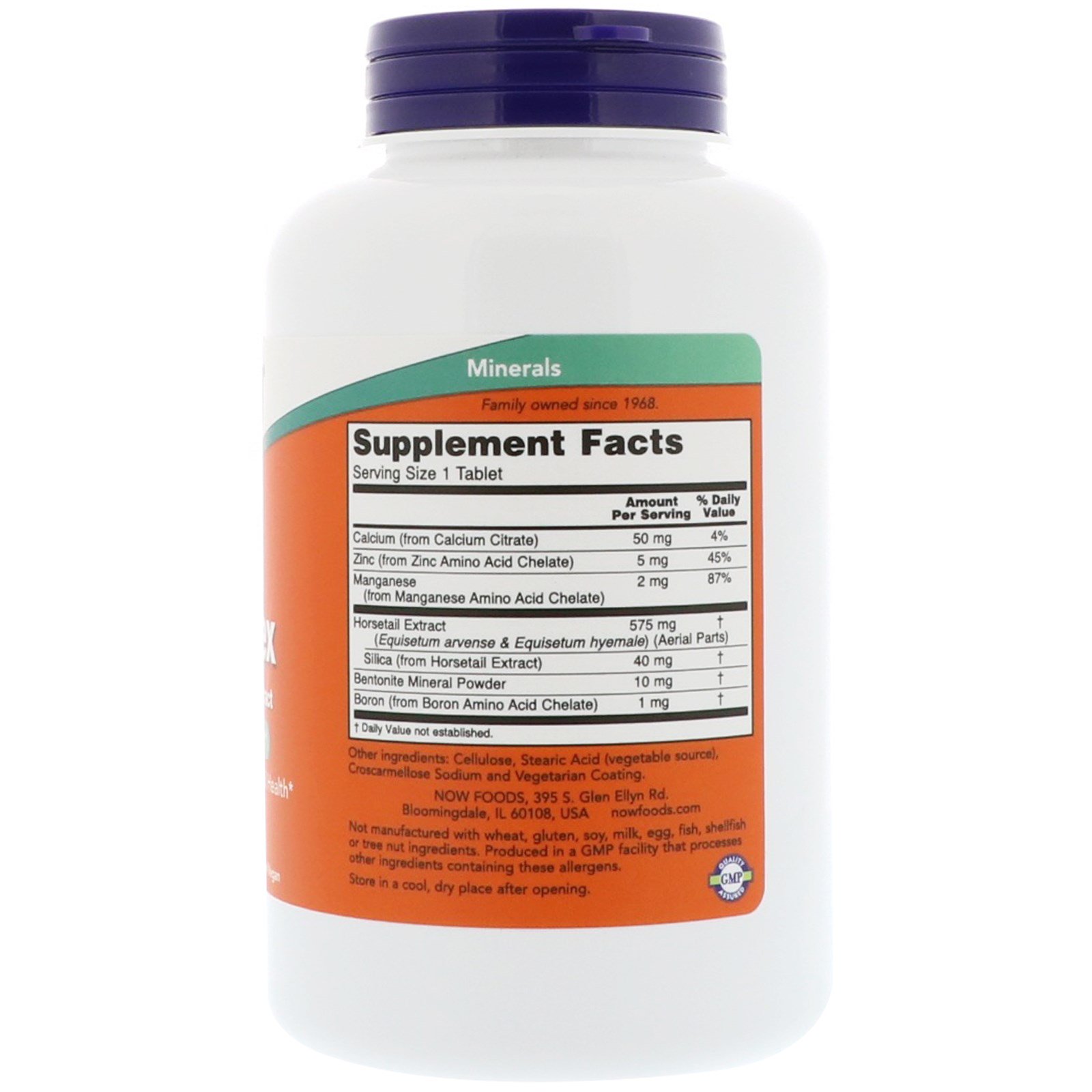 Now Foods, Silica Complex, 180 Tablets