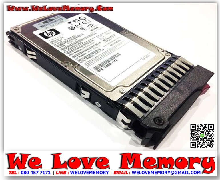 581310-001 [ขาย จำหน่าย ราคา] HP 450GB 6G 10K 2.5 DP SAS HDD | HP