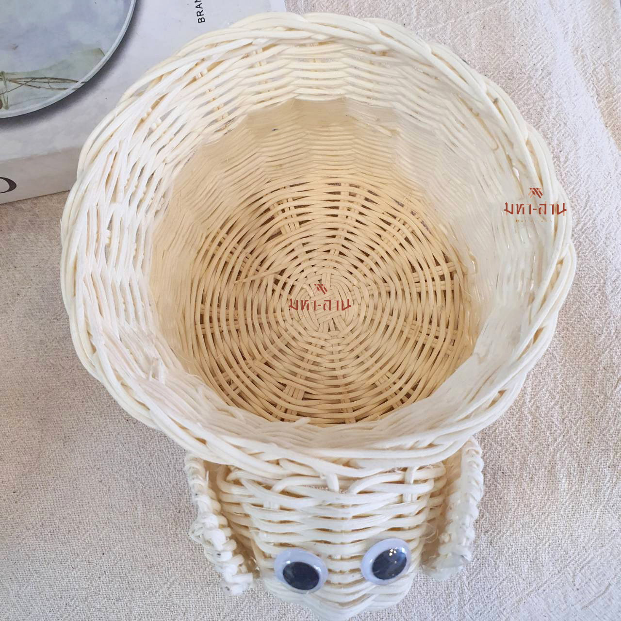 ช้างหวายสาน กระบอกหวาย ใส่ทิชชู่ 🐘