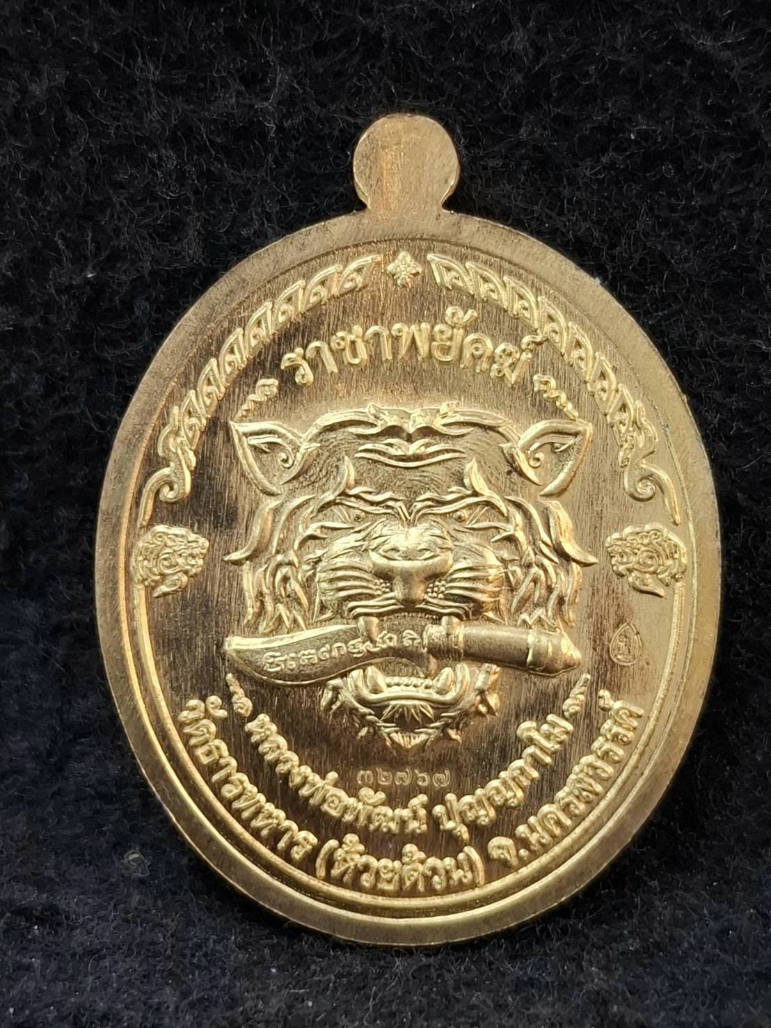 เหรียญหลวงพ่อพัฒน์ วัดห้วยด้วน จ.นครสวรรค์ รุ่นราชาพยัคฆ์