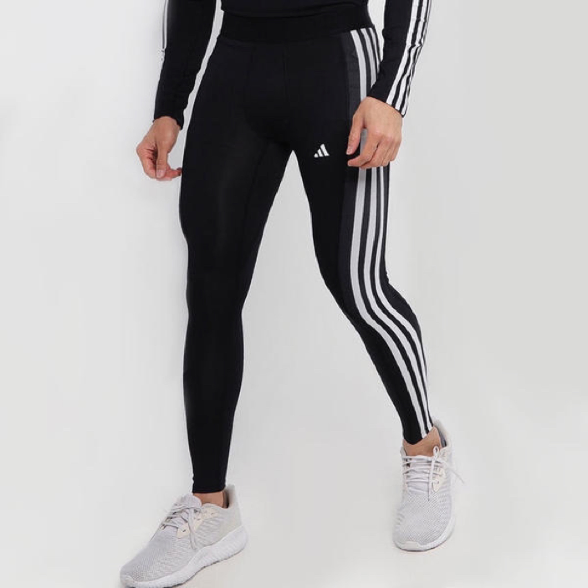 กางเกง Adidas TechFit 3-Stripes AeroReady Long Tights ‘BLACK’ (XS,S)