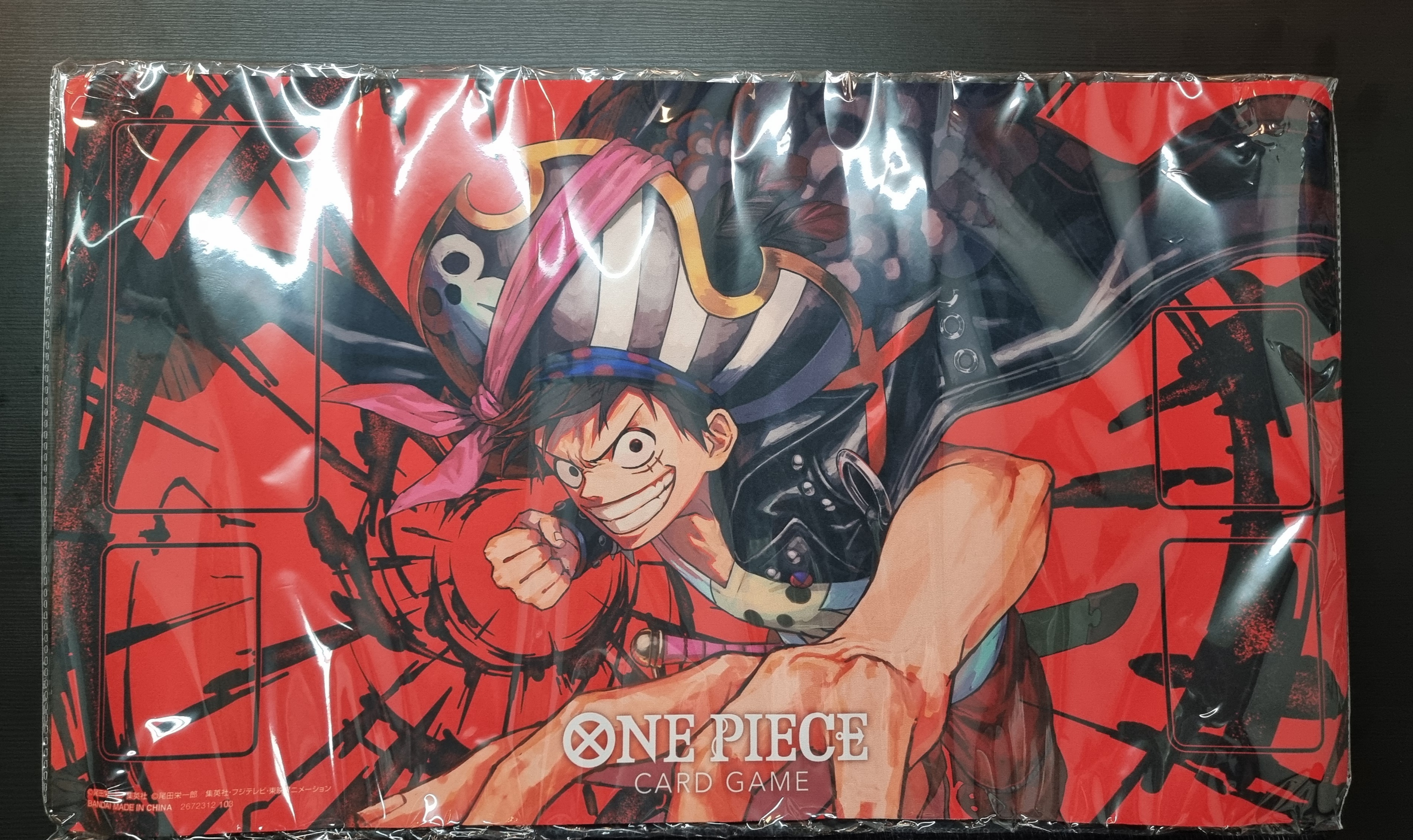 One Piece Card Game [OFC-Playmat001] Official Playmat - Monkey.D.Luffy (Red Film Ver.)