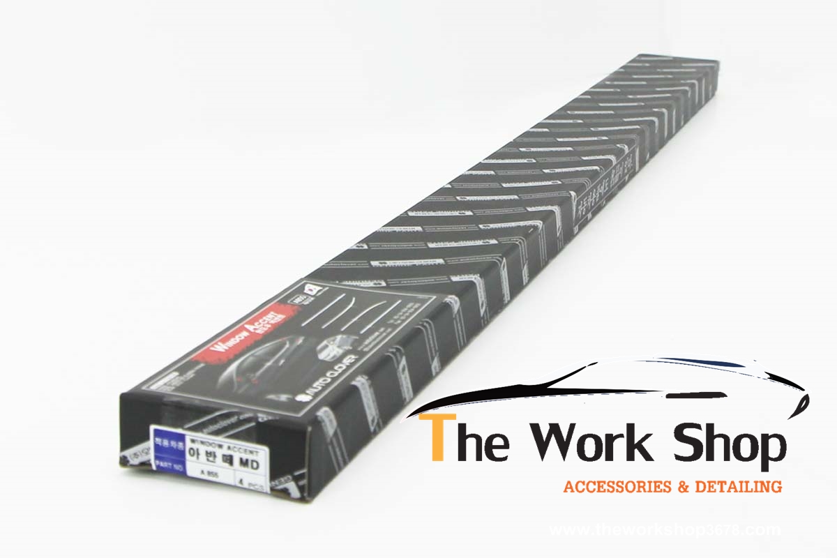 Window Accent for Elantra ( ชุดโครเมี่ยมแต่งขอบกระจกด้านล่าง )