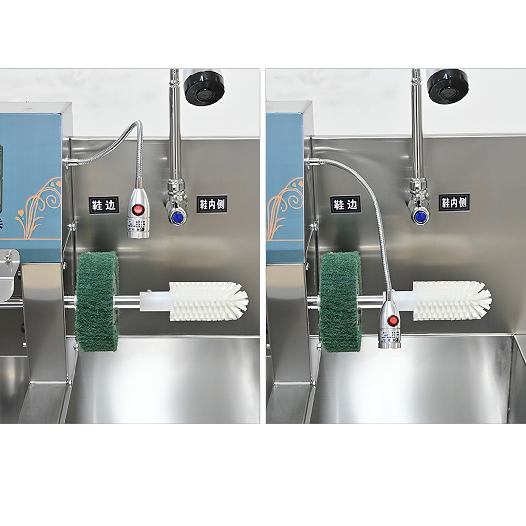 🌈15930 เครื่องทำความสะอาด ซักสิ่งสกปรกออกจากรองเท้า กึ่งอัตโนมัติ รุ่น Q-88