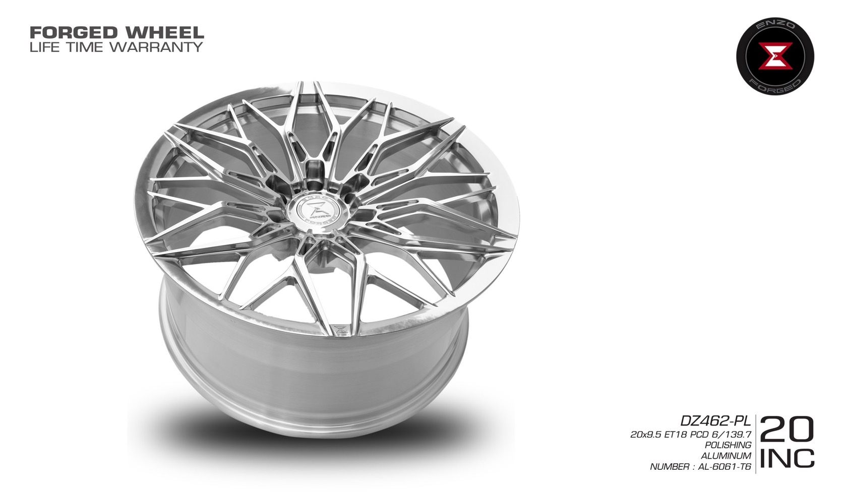ล้อแท้ ENZO FORGED ราคาถูกเริ่มต้นชุด 69,000 ที่ STEP9เท่านั้น