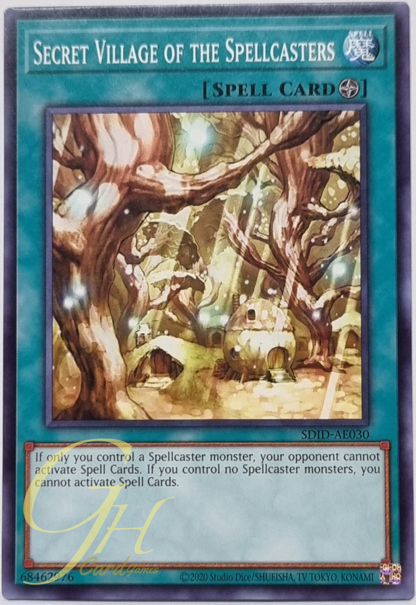 Yugioh [SDID-AE030] Secret Village of the Spellcasters (Common)