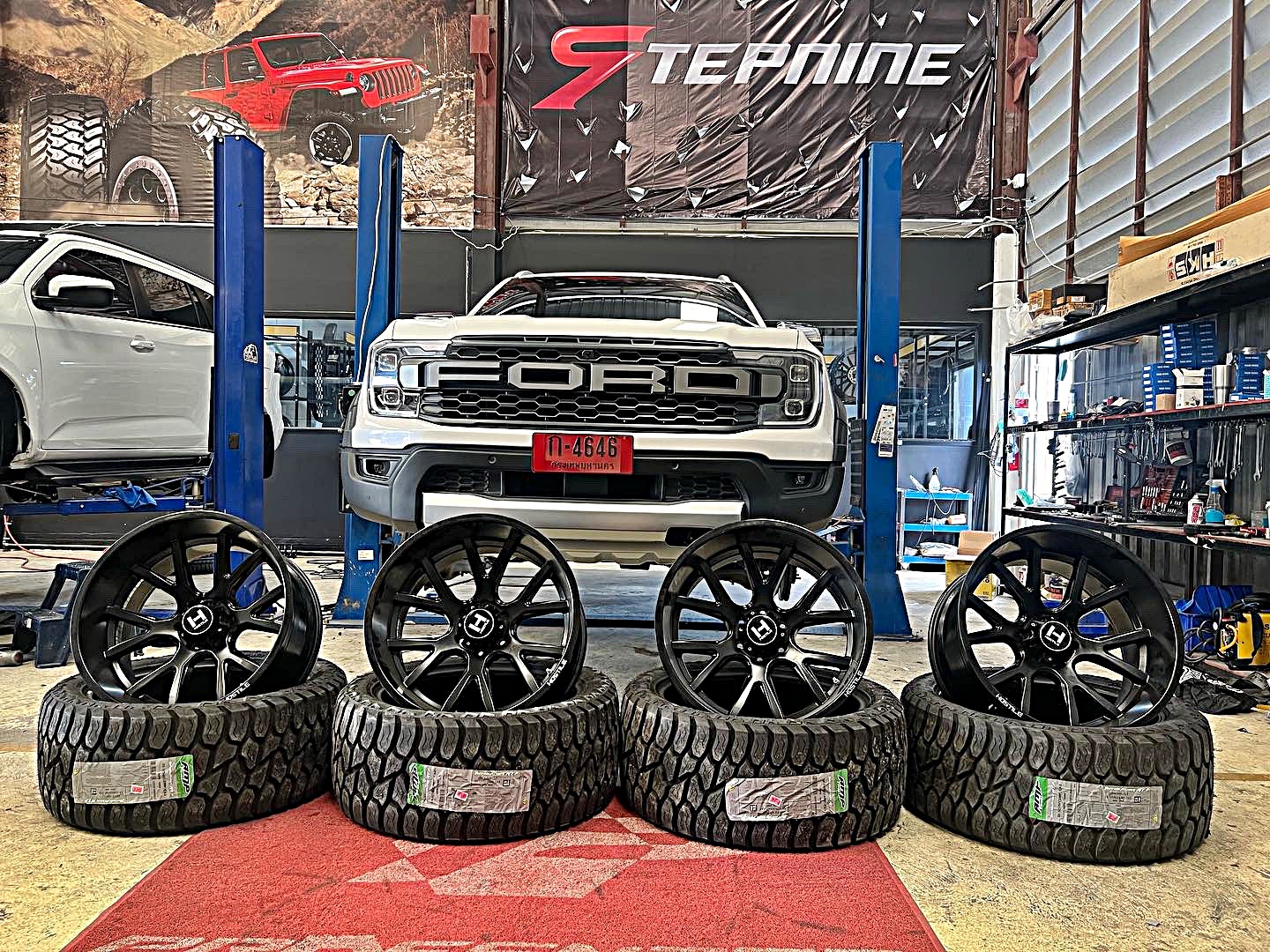 FORD EVEREST NEXTGEN ล้อแท้ HOSTILE H113 ที่ STEP9