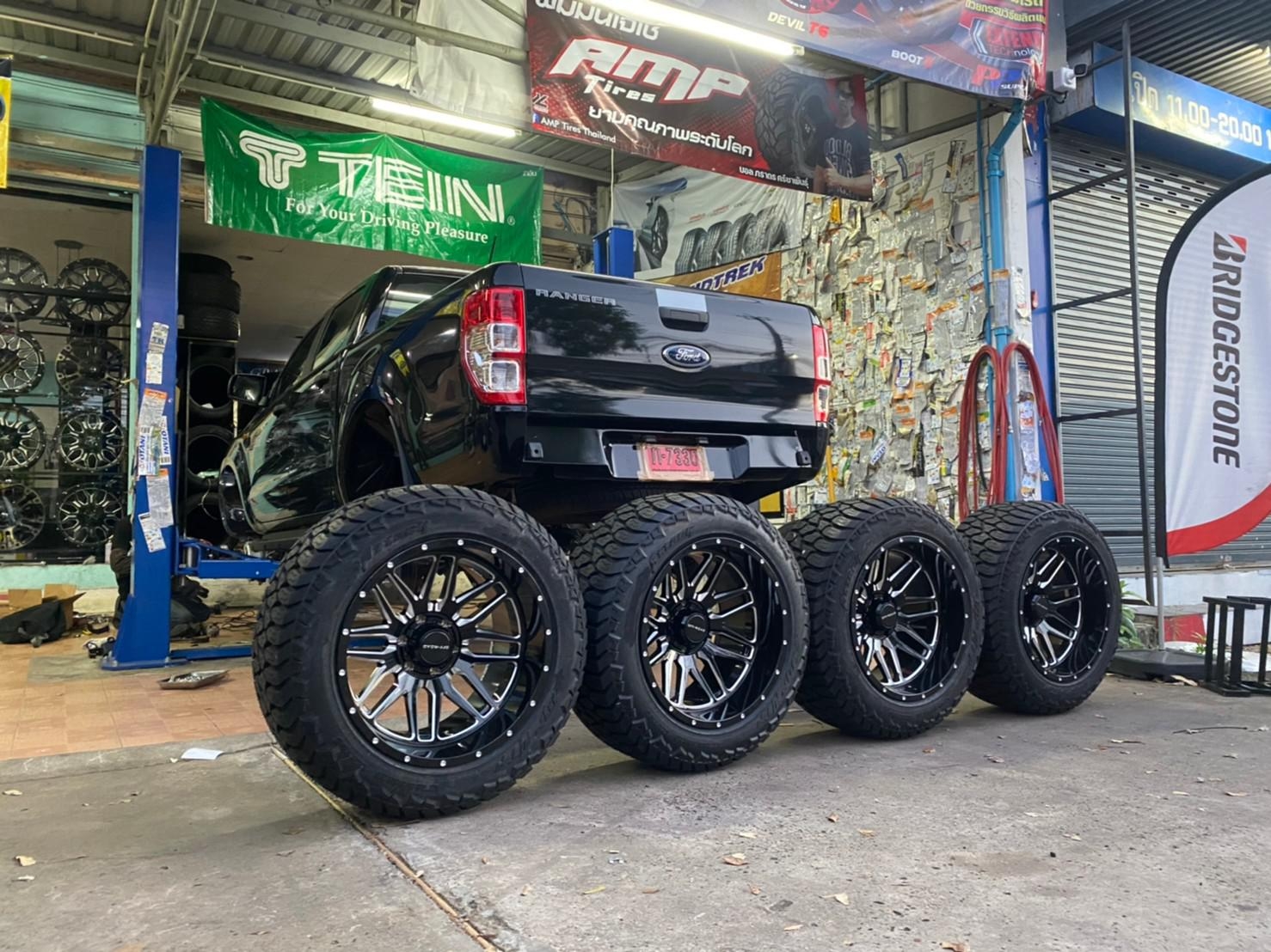 OFFROAD ขอบ20 ออฟ-44 กว้าง12 พร้อมยาง 285/55-20