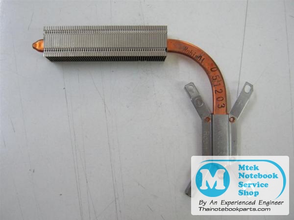 MT01630 ฮีทซิ้งค์ระบายความร้อนโน๊ตบุ๊ค Toshiba Satellite M65 - ATZKK000300 CPU Cooling Heatsink (มือสอง) 2