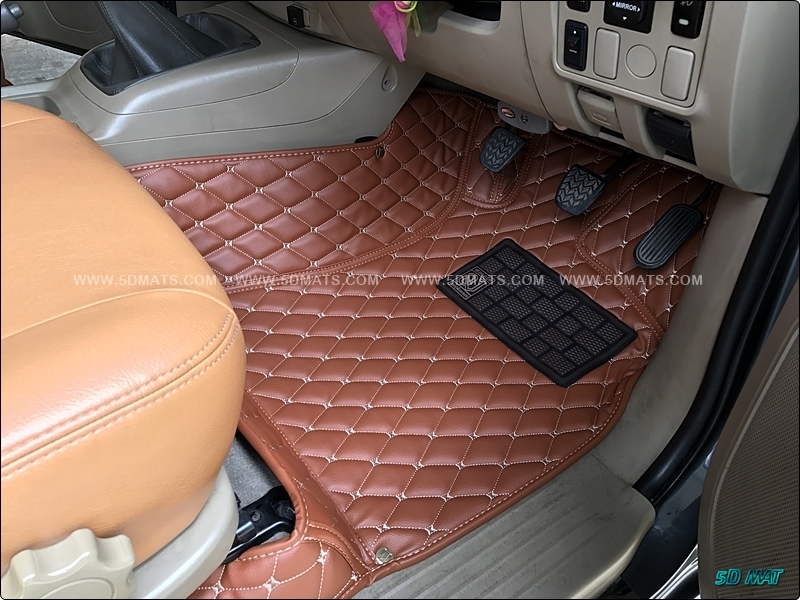 พรมปูพื้นรถยนต์ VIGO 1D (ตอนเดียว) รุ่น6D VIP PREMUIM เต็มคัน