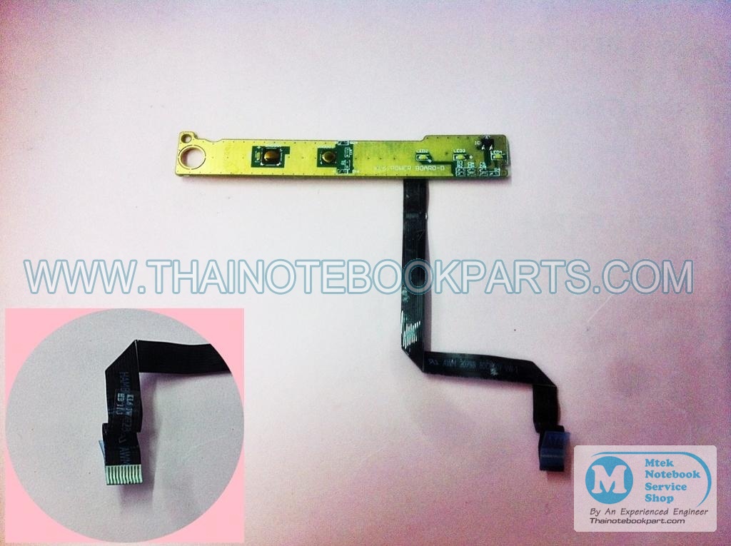 MT06530 สวิตซ์บอร์ด Lenovo IdeaPad Z470 Z475 Switch Board Power On/Off Switch Board with Cable (สินค้ามือสอง) 2