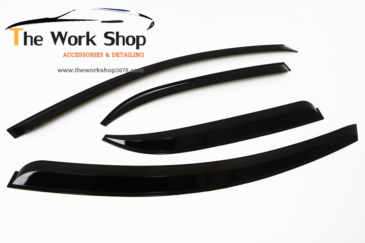 Smoke Door Visor for Actyon ( กันสาดสีดำ )