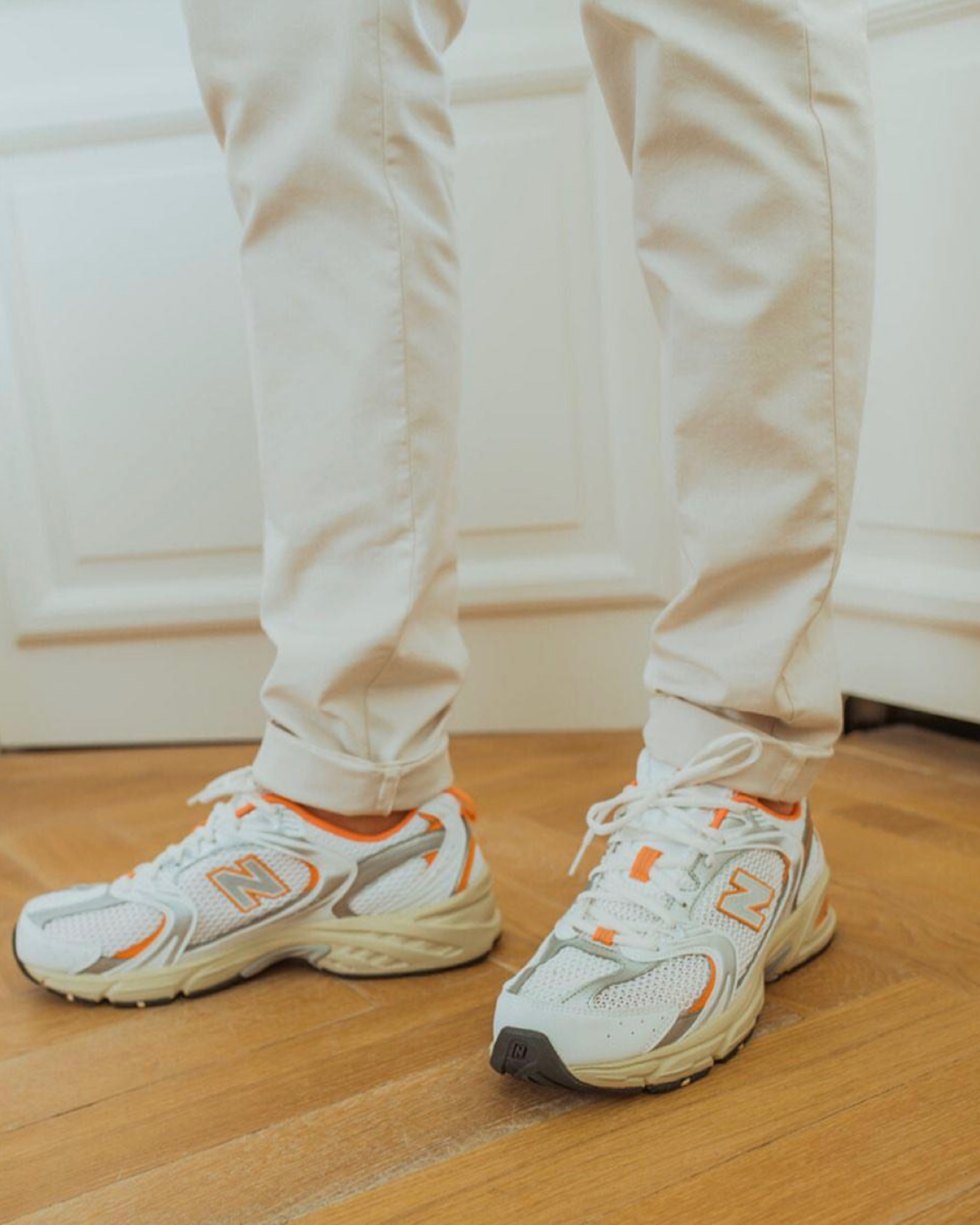 รองเท้า New Balance 530 ‘White/Sun Glow’ (M8/8.5/9/11US)