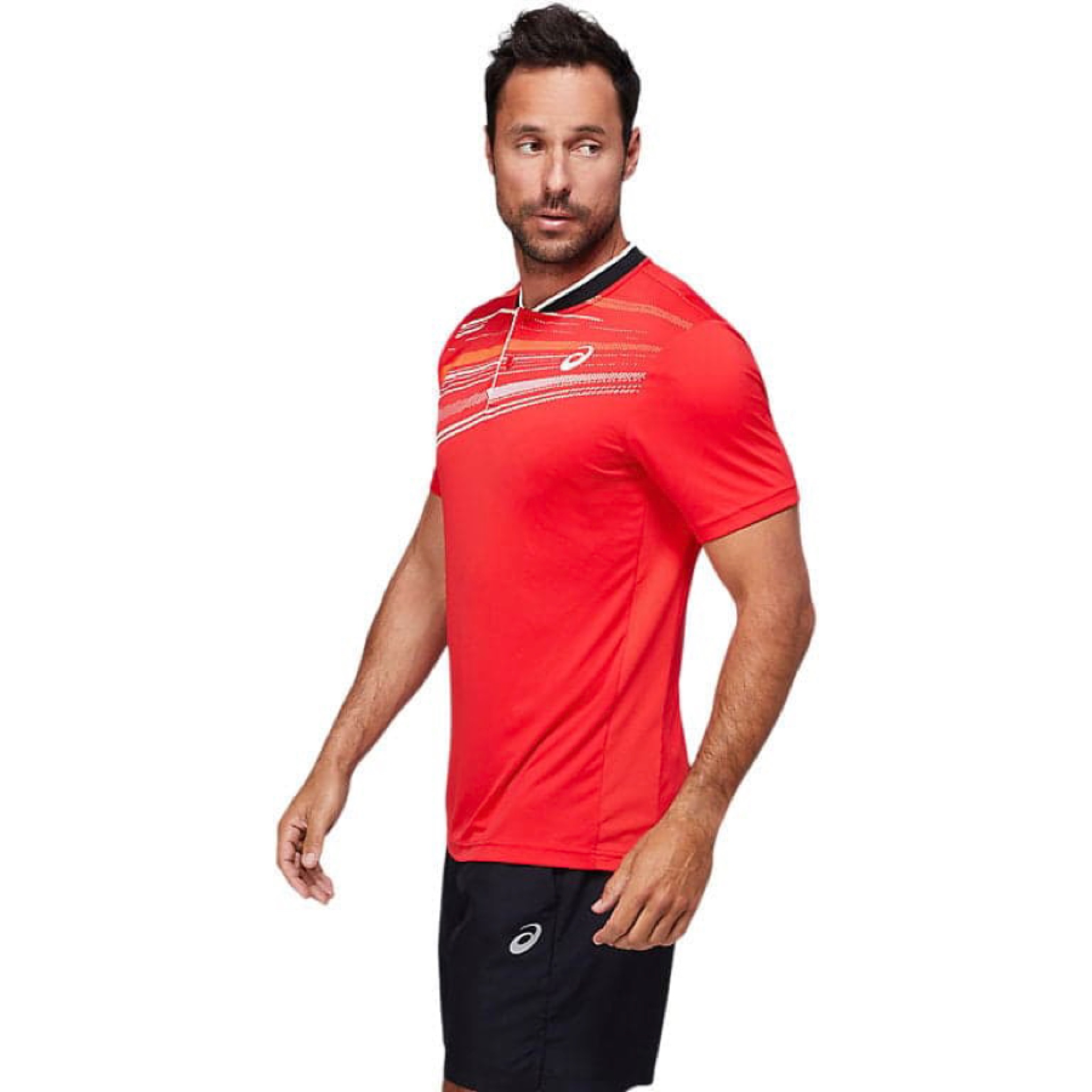 เสื้อ ASICS Court Graphic Polo Shirt (S,M)
