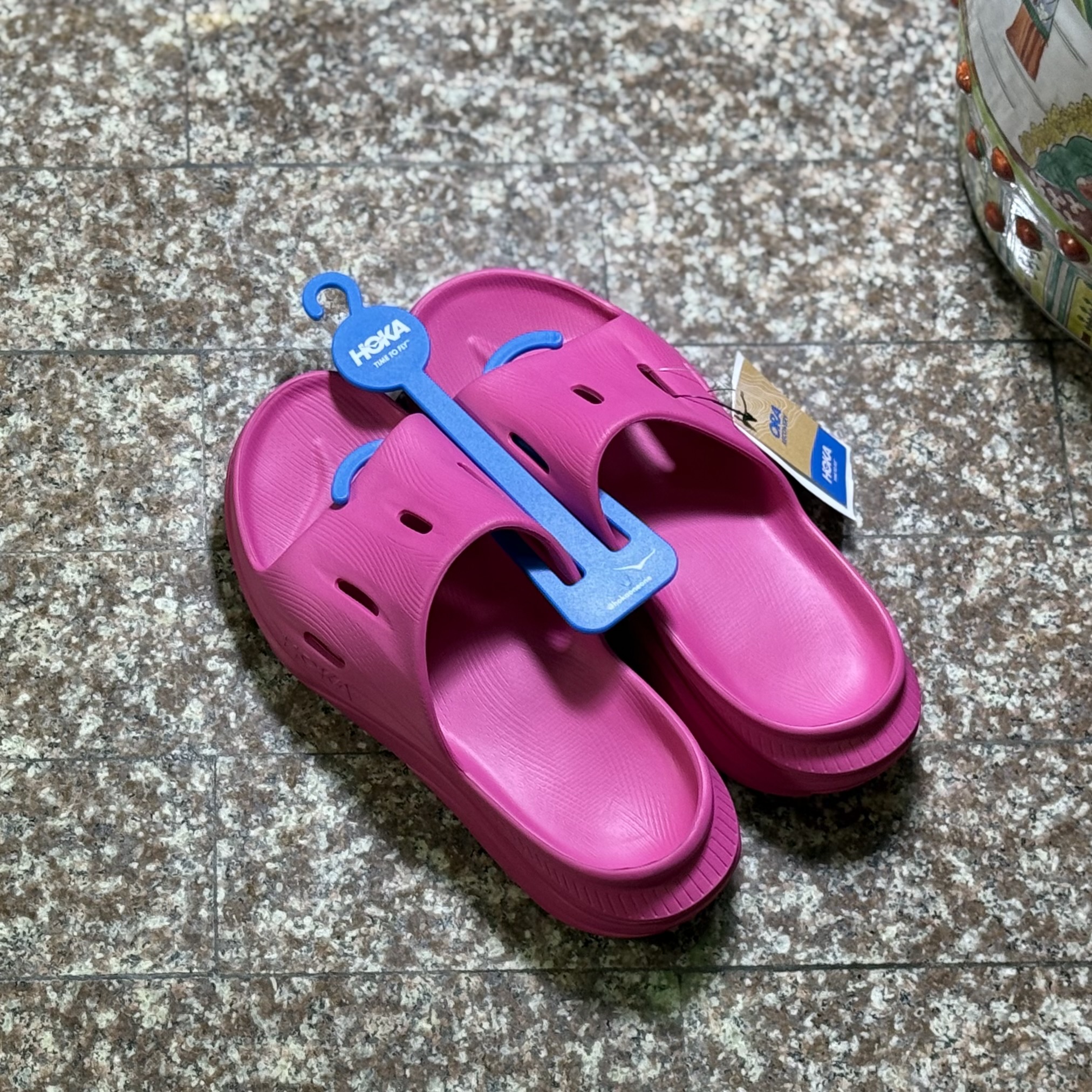 รองเท้า HOKA Ora Recovery Slide 3 ‘Pink Yarrow’ (M8/9/10US)