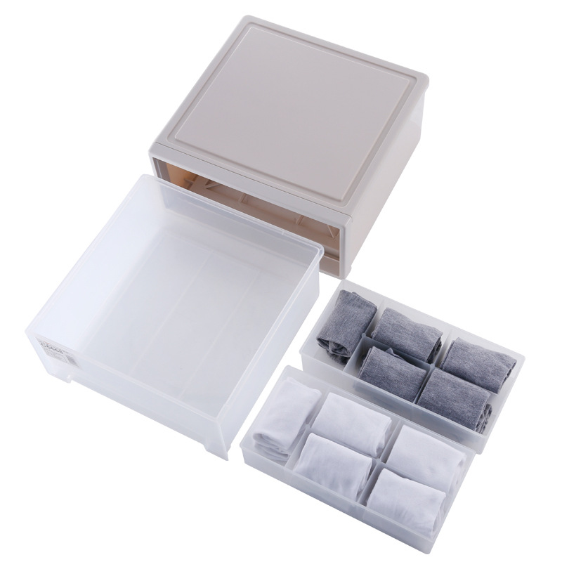 กล่องเก็บของอเนกประสงค์ แบบลิ้นชัก ไม่ต้องประกอบ!