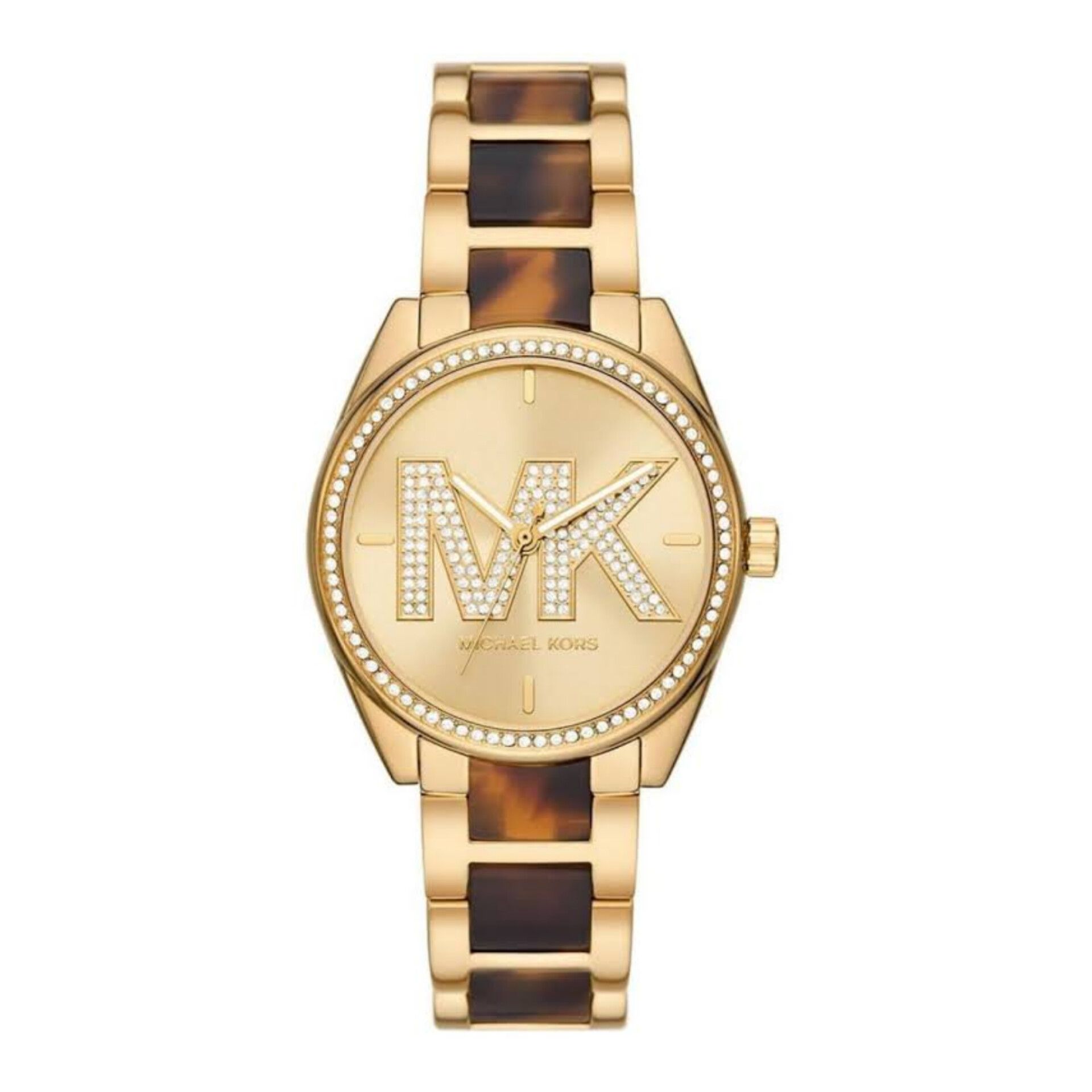 นาฬิกา Michael Kors Women's Janelle Three-Hand Two-Tone Stainless Steel Watch MK4730 Size 36 mm