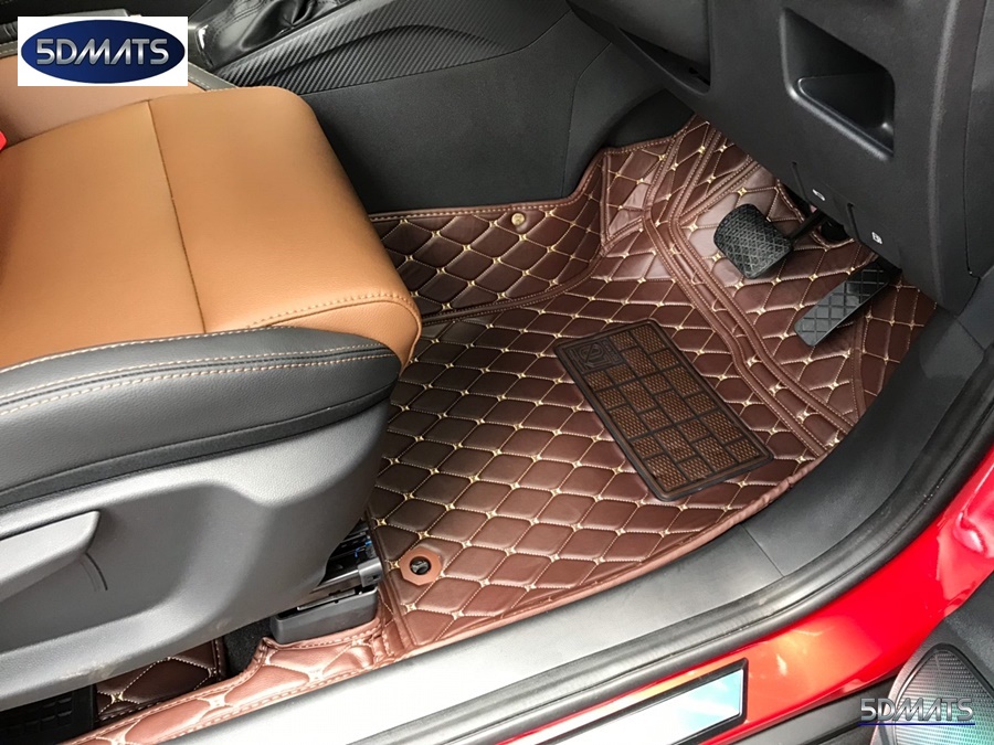 พรมปูพื้นรถยนต์ MG ZS พรม6D VIP แบบหนาพิเศษ เต็มคัน รวมแผ่นท้าย+แผ่นปิดเบาะ