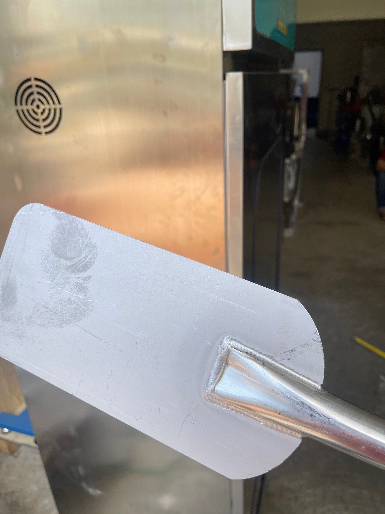 14516 ไม้พายสแตนเลสเกรด304 paddle stainless steel fin mixer