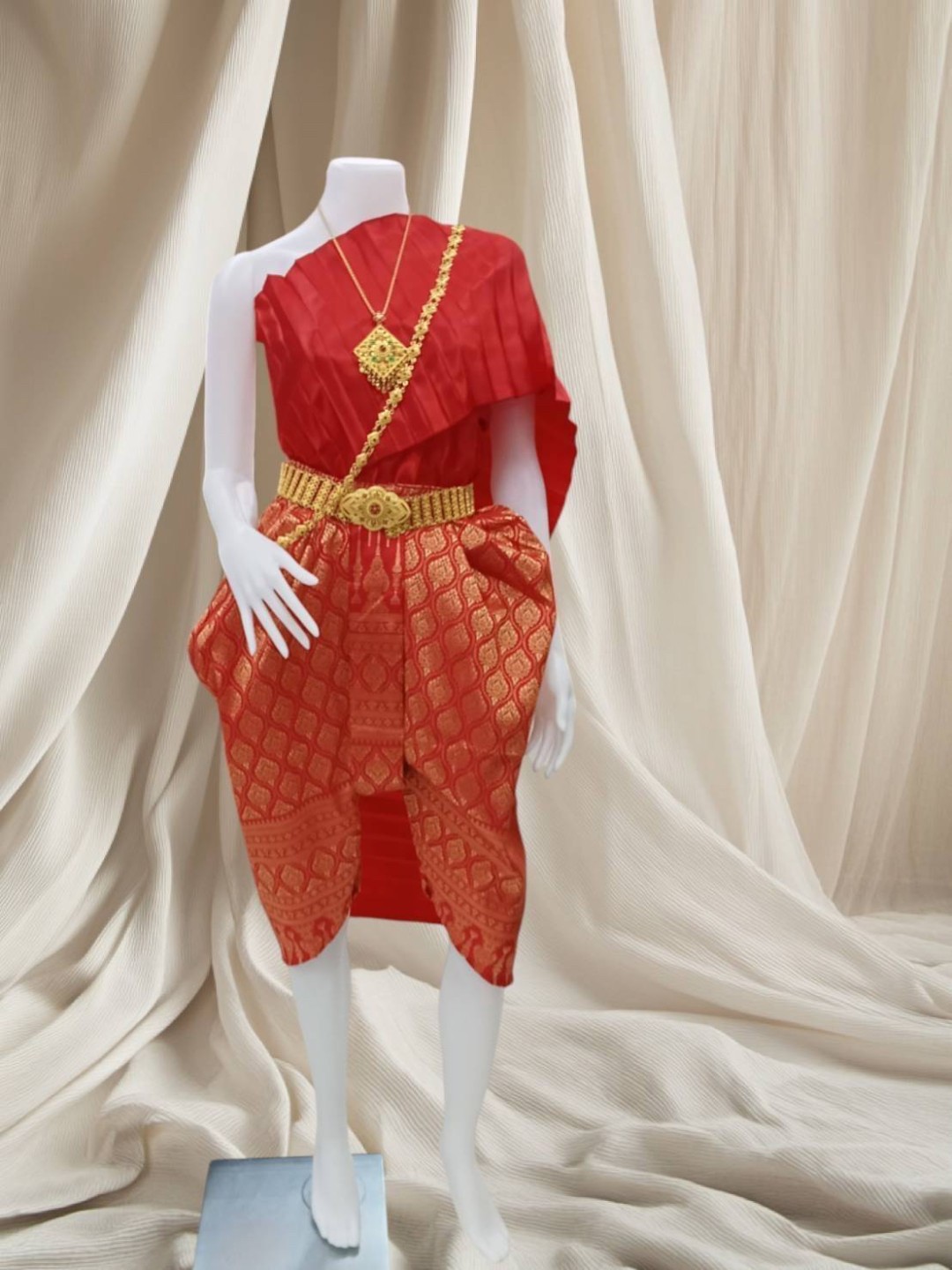 ชุดไทยผู้ใหญ่ สไบกับโจง