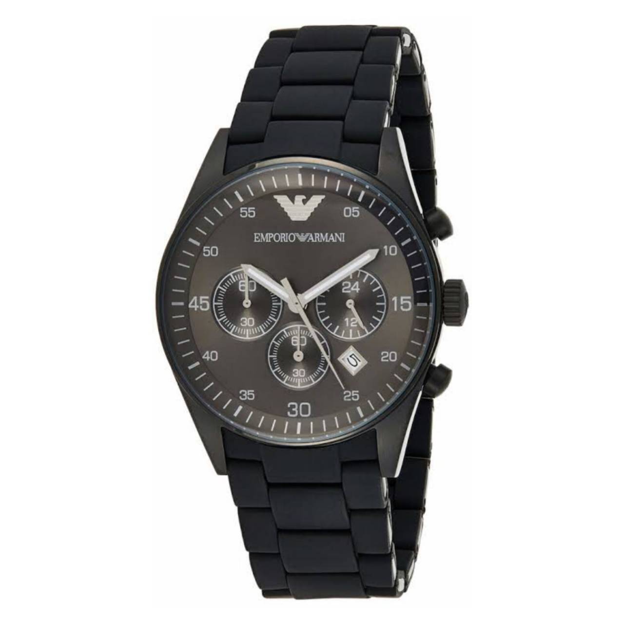 นาฬิกา Emporio Armani Sport Chronograph Black Dial Men's Watch AR5889 Size 43 mm