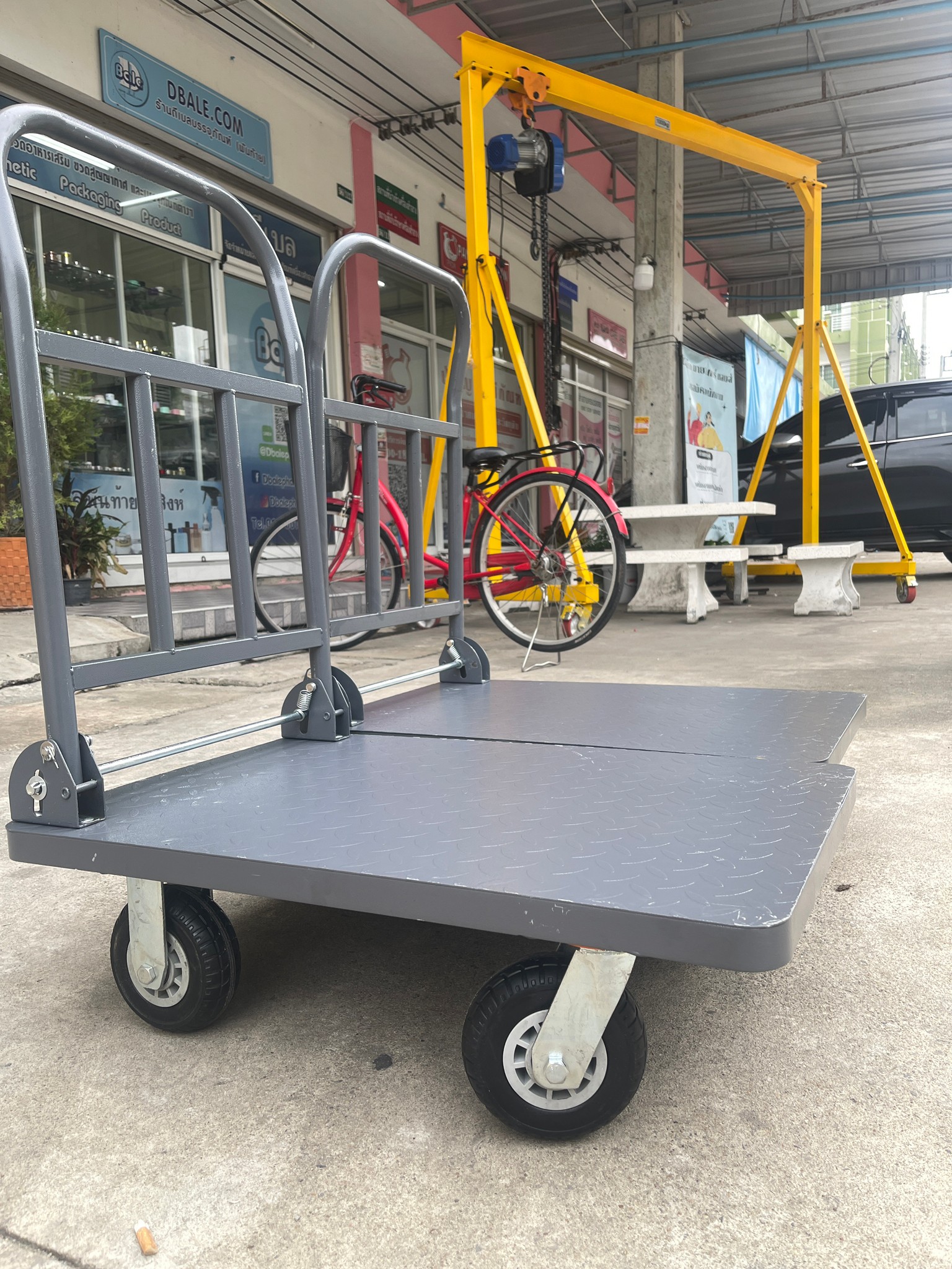 รถเข็นท้องแบน ZF-GBTC24 มีรุ่นรองรับน้ำหนักสูงสุดได้ถึง 1000kg.