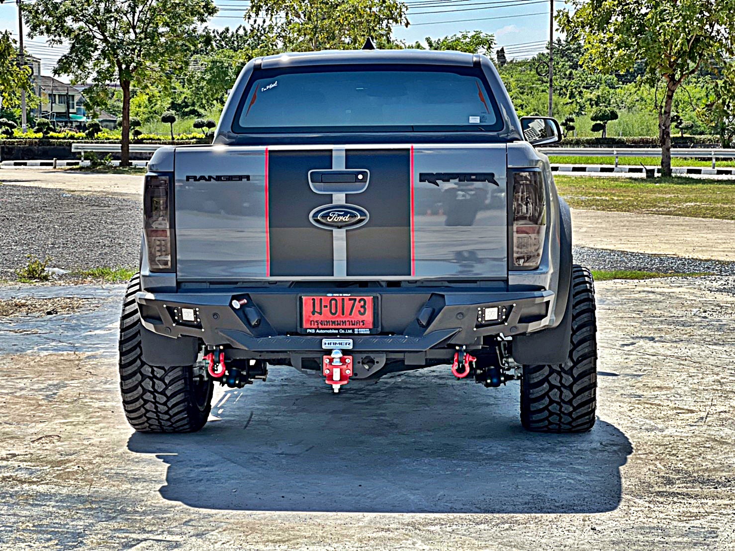 FORD RAPTOR ทรงเมกา่ ล้อ HOSTILE H113