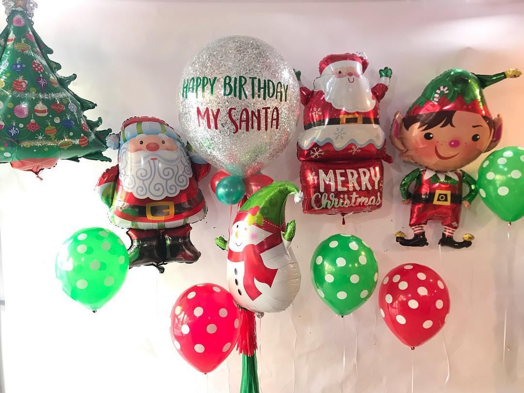 Set Balloon Christmas