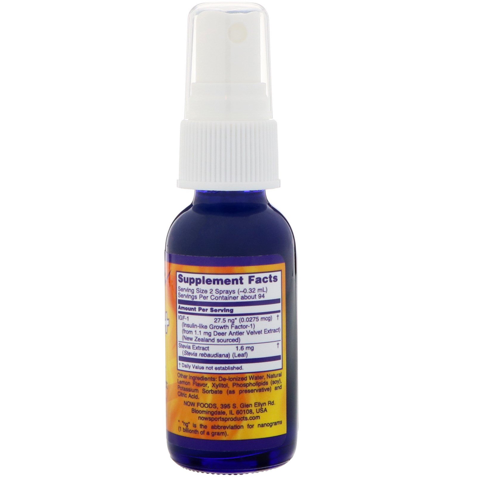 Now Foods, IGF-1+, 1 fl oz (30 ml)