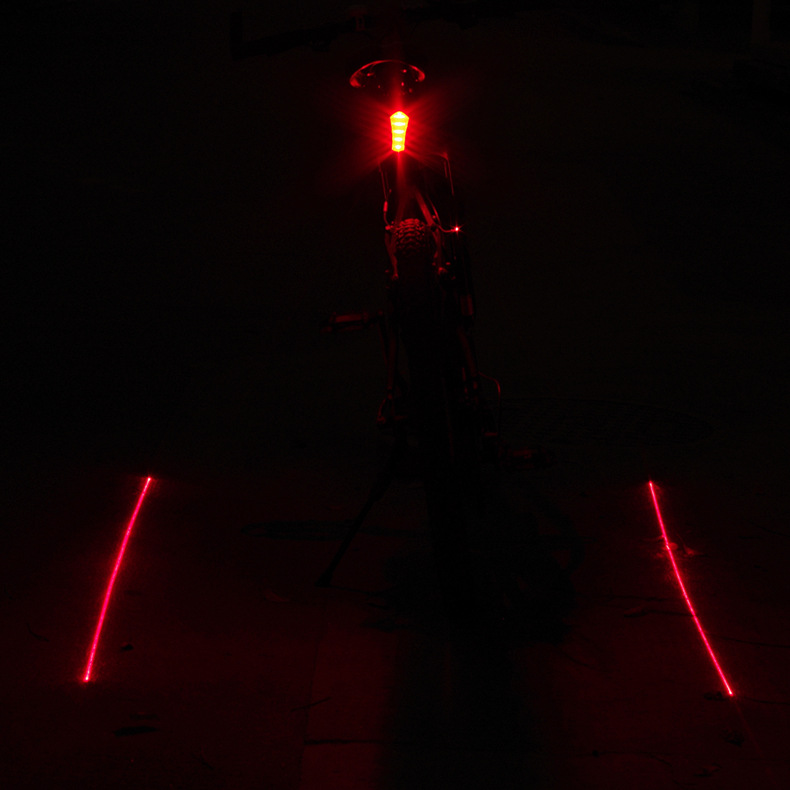 ไฟท้ายจักรยาน Laser Tail Light รุ่น DW-730