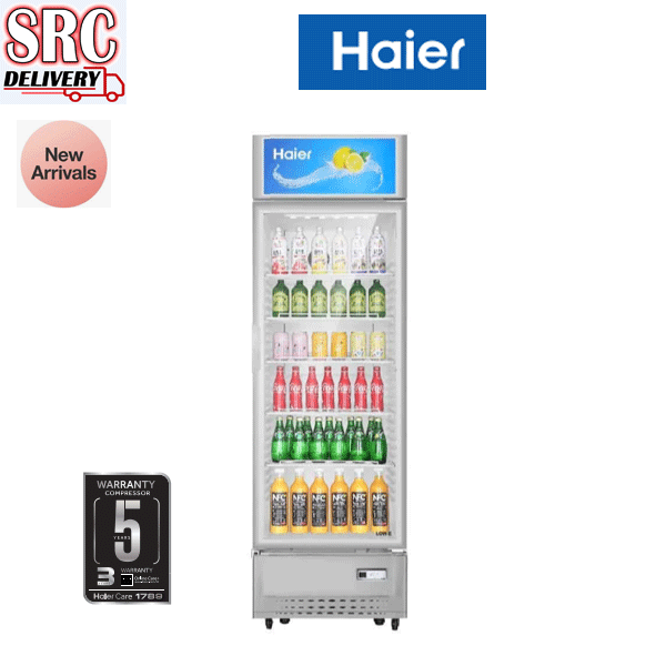 HAIER ตู้แช่เครื่องดื่ม 1 ประตู ขนาด 11.3 คิว รุ่น SC-340BC-V4 รับประกันคอมเพรสเซอร์ 5 ปี สอบถามสินค้า พร้อมส่วนลด ทัก line @srchomelcd