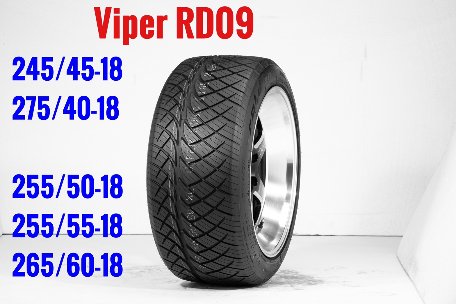 RAIDEN 255/55R18 VIPER RD09 ราคาถูกที่ STEP9