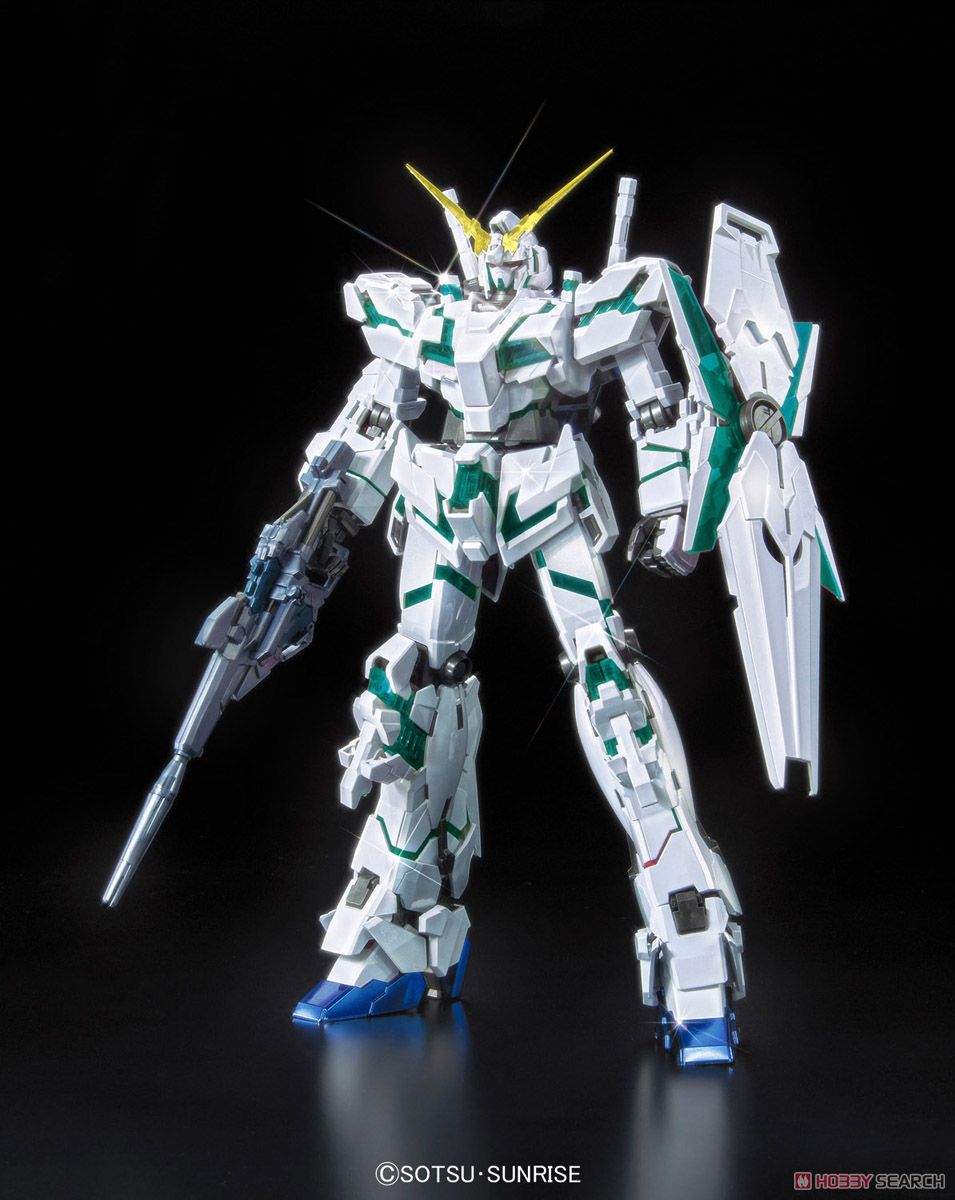 Unicorn Gundam (Red / Green Twin Frame Edition) Titanium Finish (MG)
