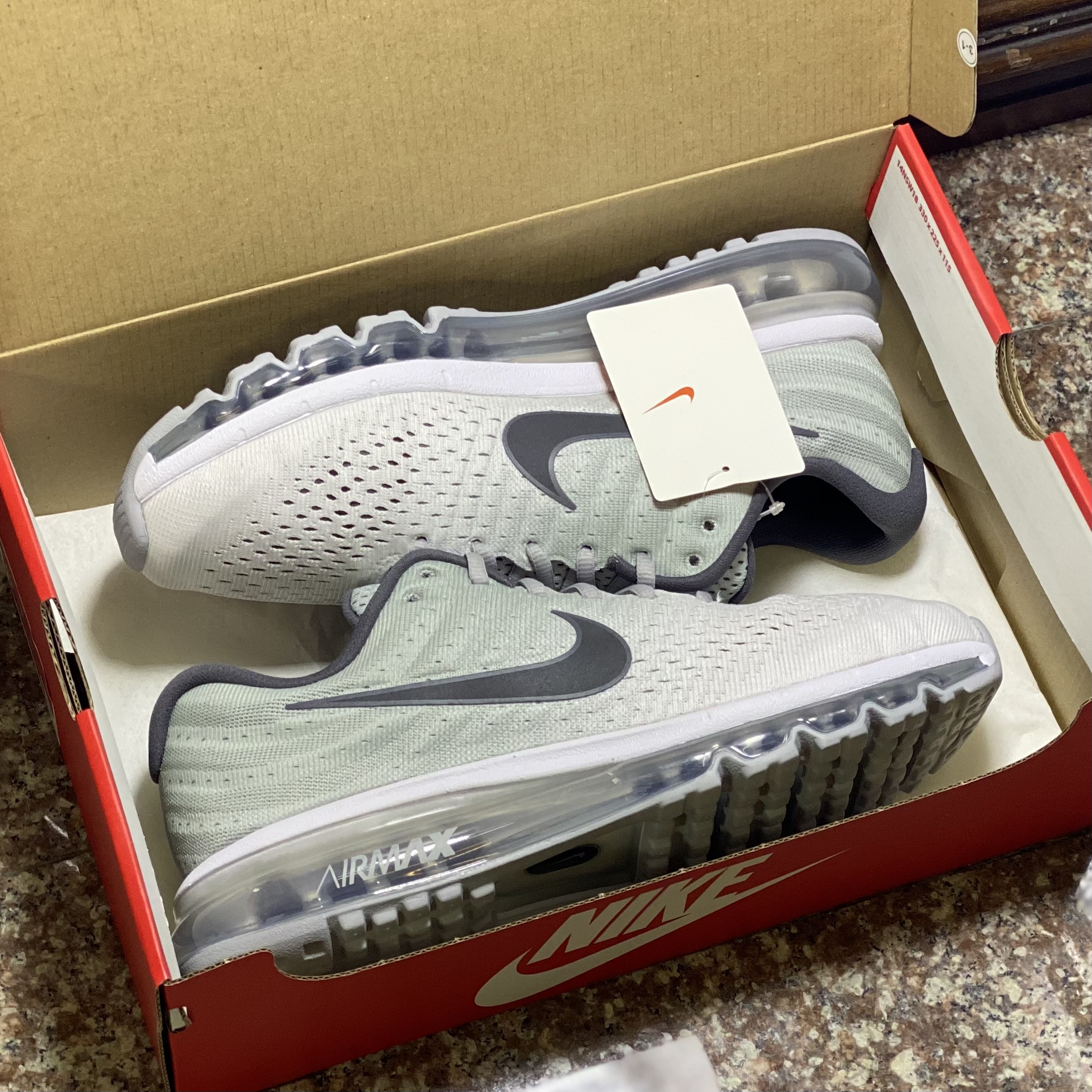 รองเท้า Nike Air Max 2017 ‘Wolf Grey’ (M8US)