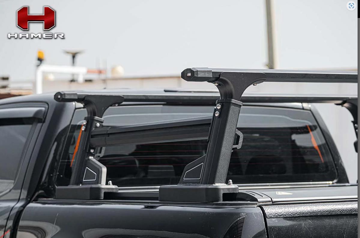 แร็ควางเต๊นท์ รุ่น ALUMINUM สามารถปรับขนาดให้เข้ากับรุ่นรถได้ ROOF TENT RACK