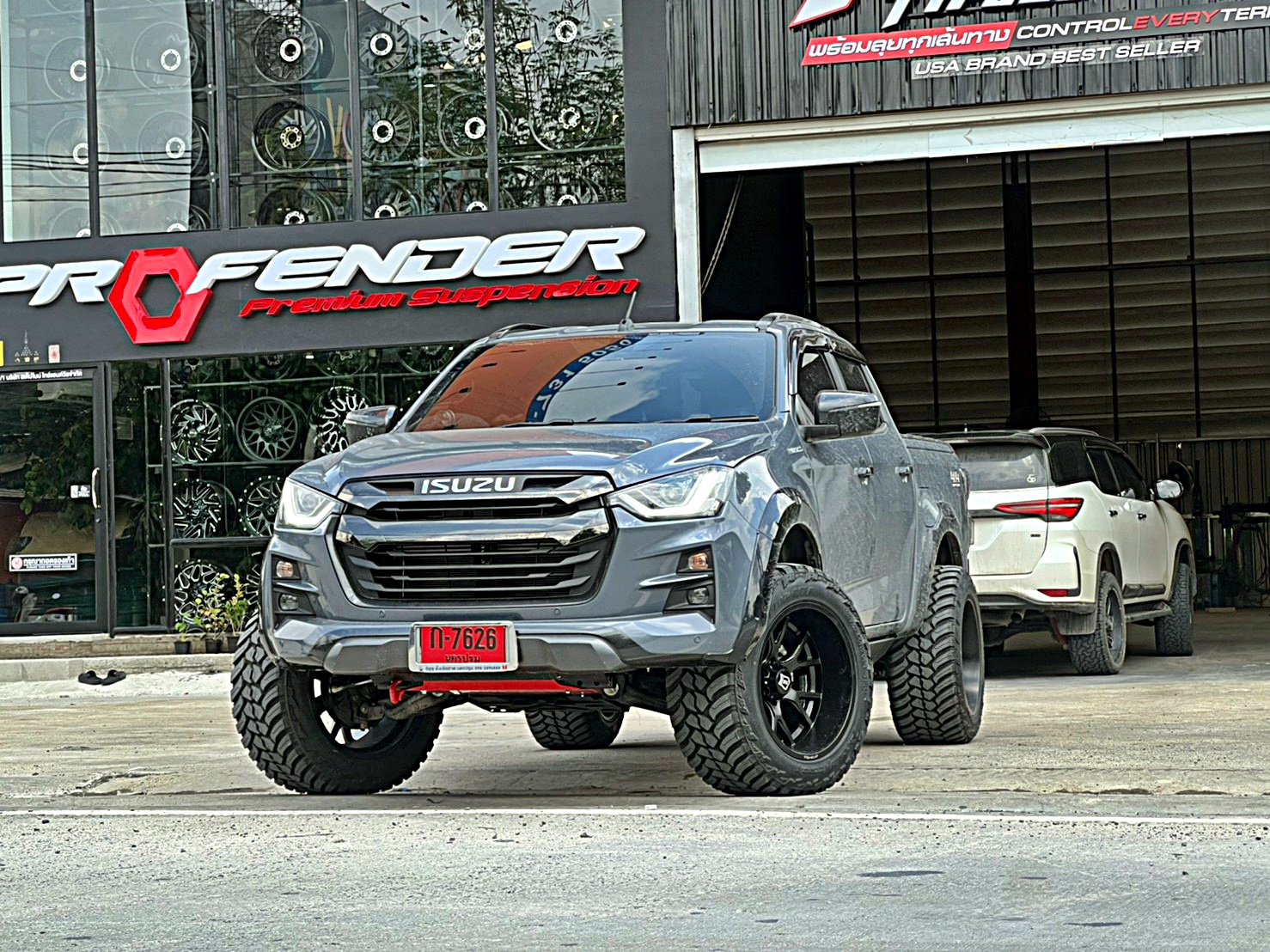 D_MAX_ทะเบียนนครปฐม ทำทรงเมกาที่ STEP9