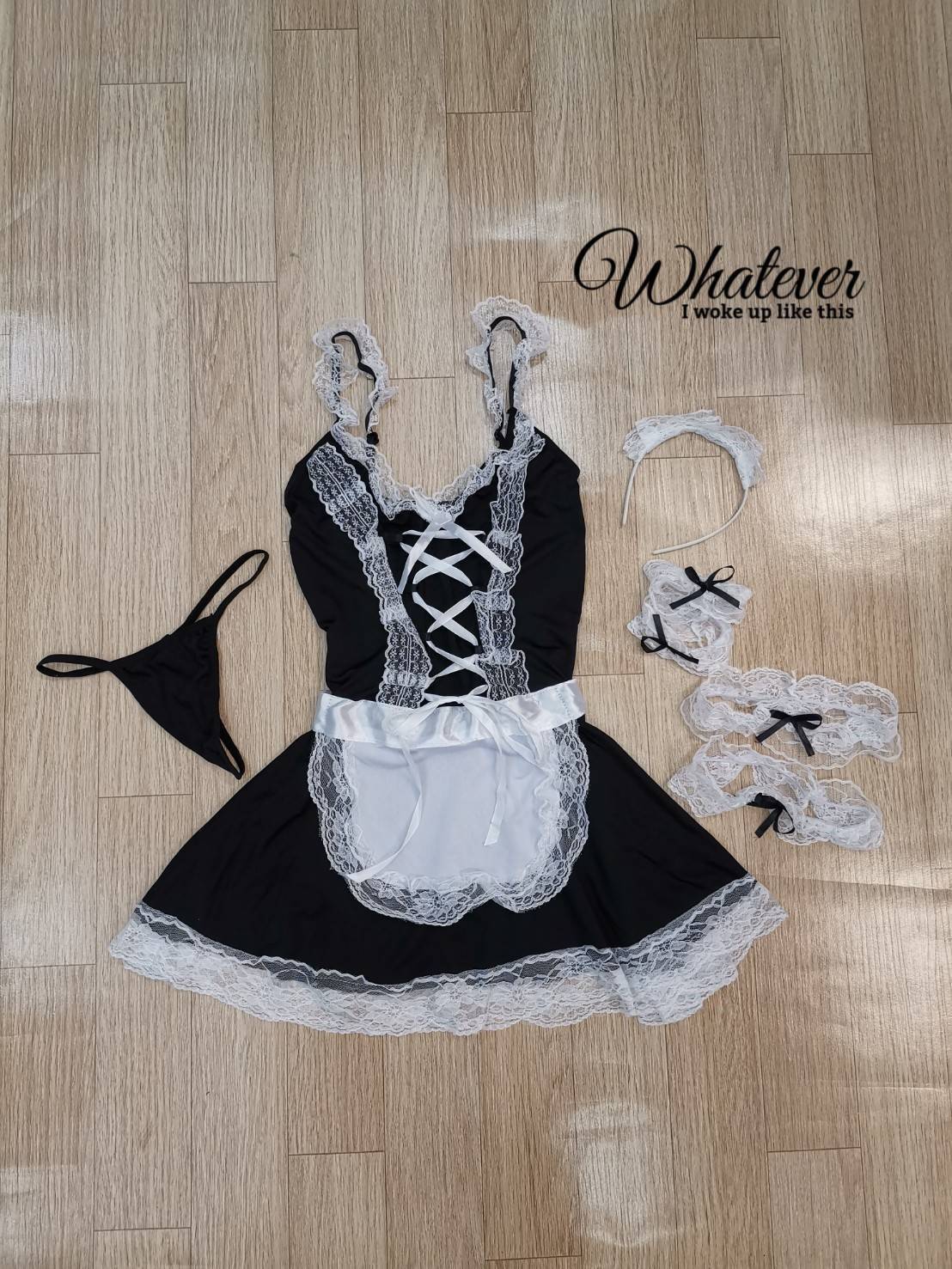 ชุดนอนเซ็กซี่ set 5 ชิ้น สไตล์เมด