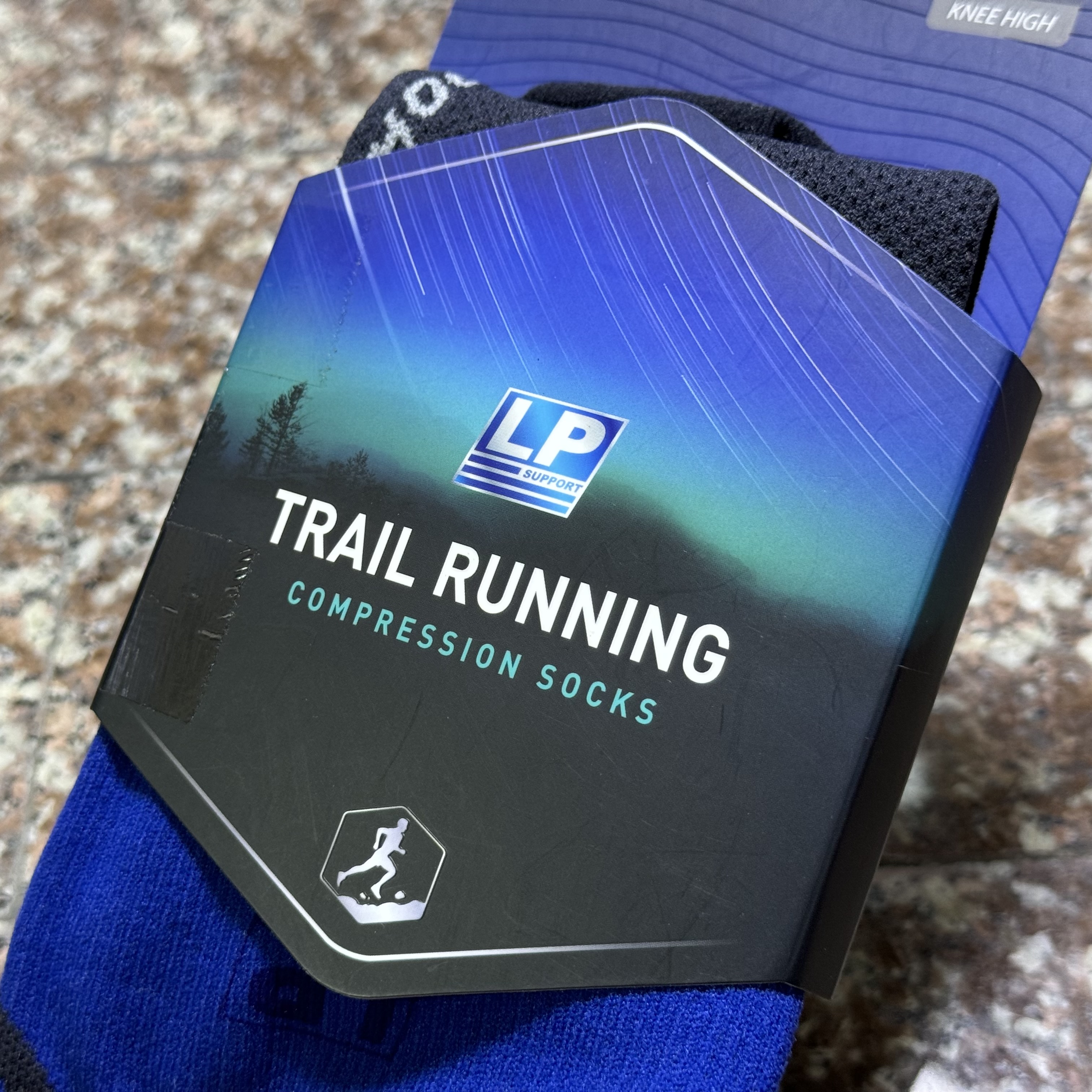 ถุงเท้าวิ่ง LP Trail Running Compression Full Socks (M)