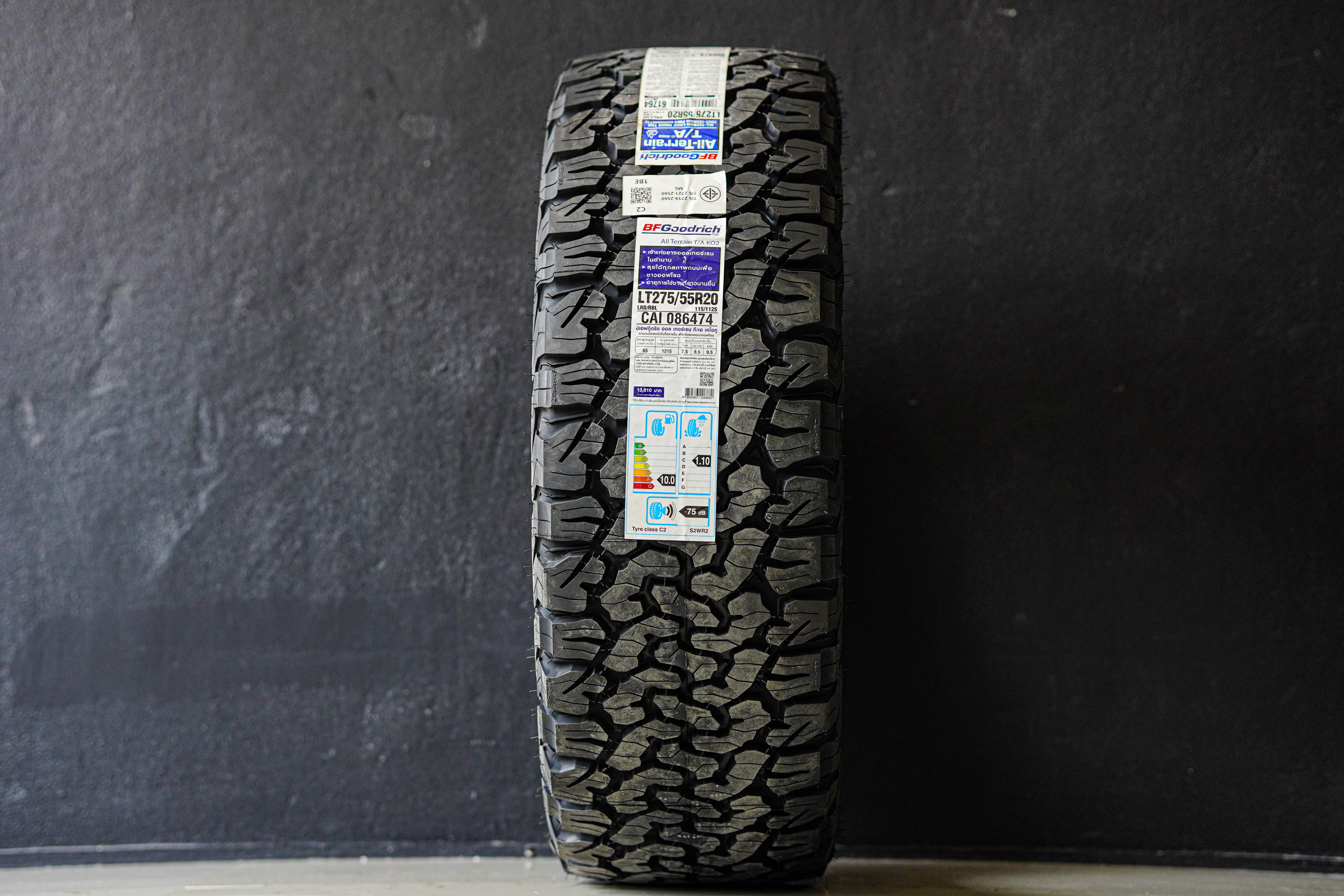 เข้าใหม่ยาง BFGOODRICH 275/55R20 KO2 ราคาถูกที่STEP9