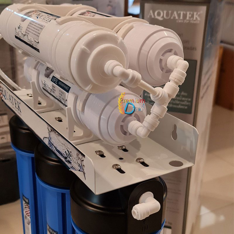 เครื่องกรองน้ำดื่ม6ขั้นตอน 20นิ้ว UF ยี่ห้อ Aquatek