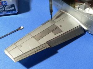 GM-303P GUNDAM MARKER Slushing Sumi-ire Pen (Brown) (Paint)