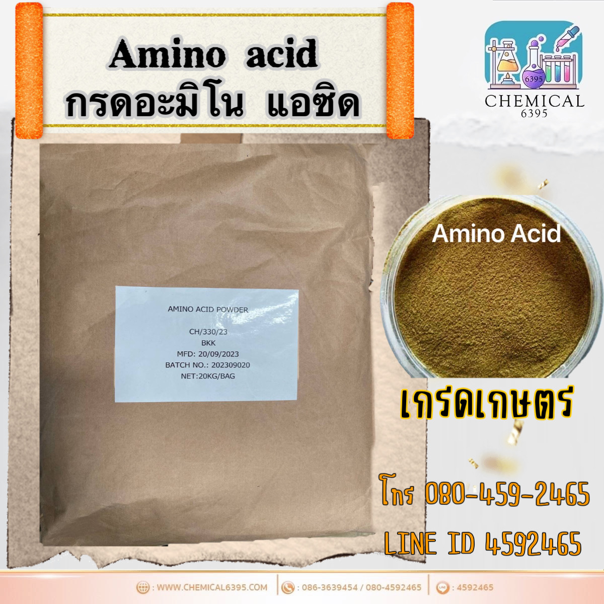 กรดอะมิโน แอซิด, Amino acid