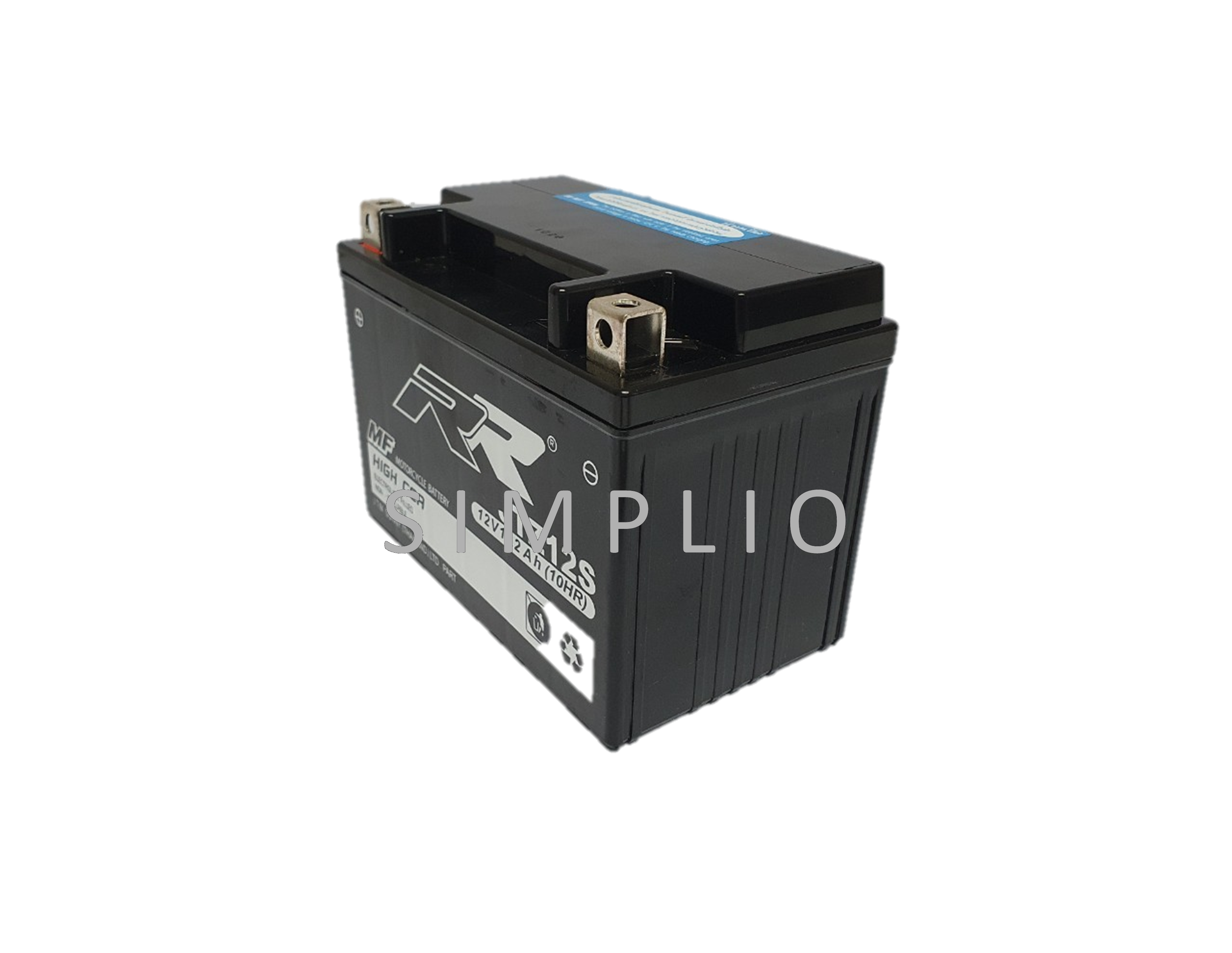 RR Battery JTZ12S (12V 11.2AH) (10HR) High CCA แบตเตอรี่สำหรับมอเตอร์ไซค์ (แบตมอไซ)
