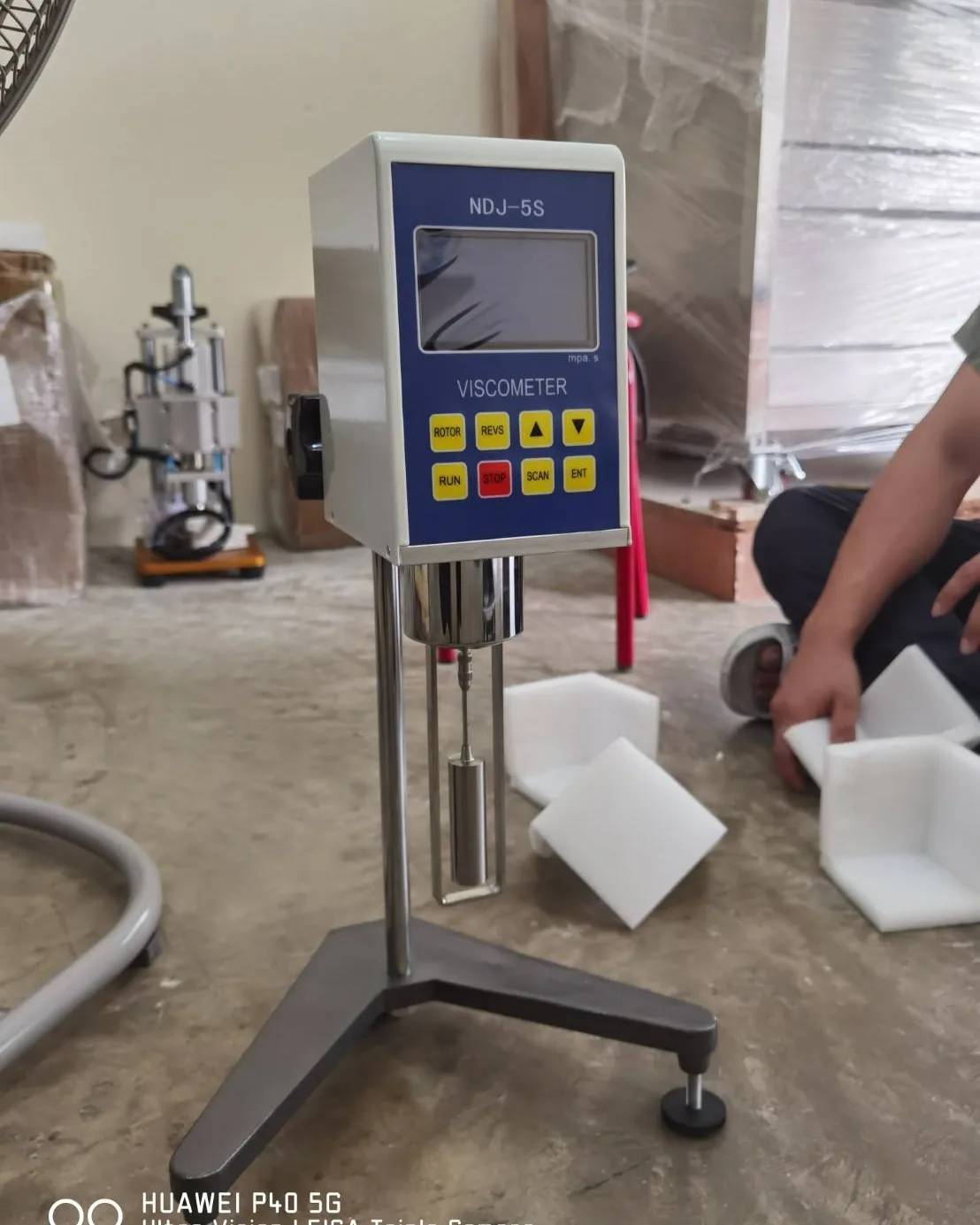🌈12210 NDJ-5S เครื่องวัดความหนืด ของเหลวแบบดิจิตอล